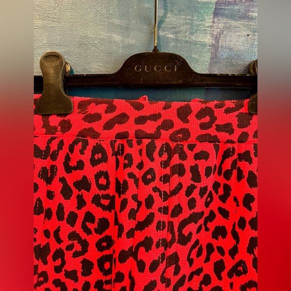 NWT Gucci Leopard Print Skirt - Picture 8 of 12